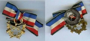 Schießpreis - Militär Kreuzgewehre unter dreifarbigem Band - Bild 1 von 1