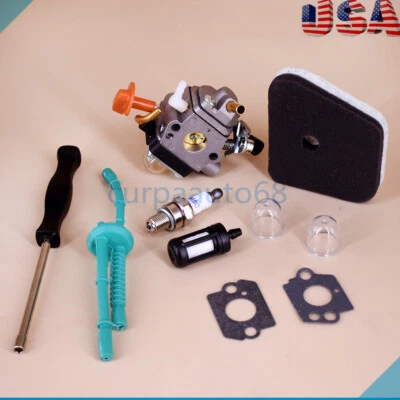 AUTO-CURPAAUTO Carburetor for Stihl FS87 FS87R FS90 FS90K FS90R FS100 FS110 Trimmer Fuel Filter