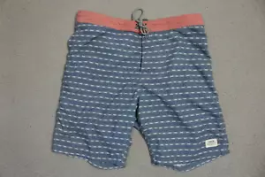 Katin Board Shorts Mens 32 Blue Beach Pool With Back Pocket - Picture 1 of 9