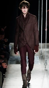 John Varvatos Collection Cut Away Topcoat. 58/XXL. $1998 - Picture 1 of 9