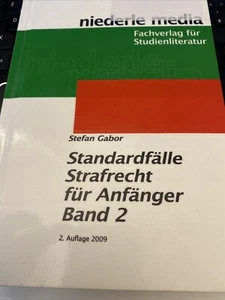Standardfälle Strafrecht Allgemeiner Teil - Stefan Gabor - Bild 1 von 2