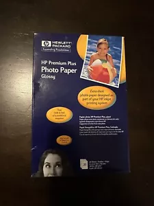 Hewlett Packard C6944A Premium Plus Glossy 20 sheets Photo Paper USA made - Picture 1 of 1
