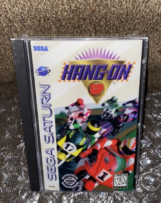 Hang-On GP BRAND NEW SEALED! RARE V-LAP Sega Saturn Exclusive (1995) NICE COND! - Image 1 of 4