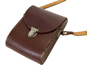 Vintage Carl Zeiss 8x30 Leder Fernglas Etui mit Trageriemen braun Made in Japan - Bild 1 von 12