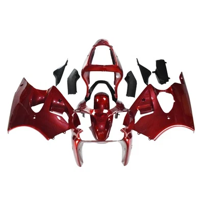 Carenado rojo inyección FSB apto para Kawasaki 2000-2002 ZX6R y ZZR600 2005-2008 z049 Foto 1 de 4