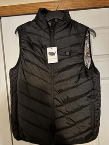 Neu mit Etikett beheizbare Weste für Herren 2XL inklusive Akku 2XL fällt klein aus - Bild 1 von 7