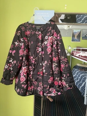 Chaqueta floral acolchada Dennis Basso Foto 1 de 4