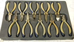 BLUE-POINT 10PC MINIATURE PLIERS AND CUTTER SET #BMPL1000 - Picture 1 of 8
