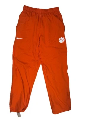 Nike Clemson Tigers Nike On Field Team Orange Joggers Track Pants Ankle Zip Sz M - Image 1 of 4