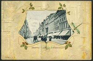 Schadowstrasse Dusseldorf Germany postcard 1908 - Picture 1 of 1