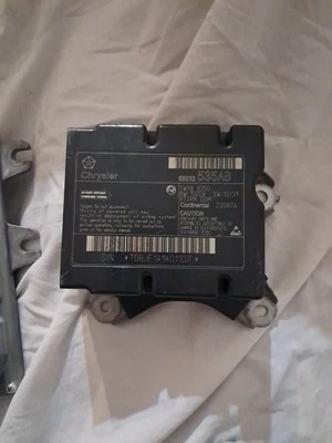 Dodge Grand Caravan 2013-2020 unidad de módulo de retención de ocupantes OEM 68233535ab. D5 Foto 1 de 4