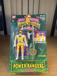 Bandai Yellow Mighty Morphin Power Rangers Trini Action Figure - Picture 1 of 16