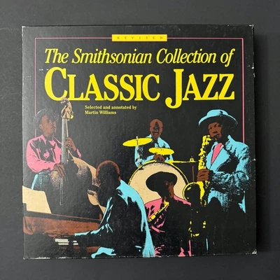THE SMITHSONIAN COLLECTION OF CLASSIC JAZZ 5 CD Box Set Revised Ed With Book - Image 1 of 2