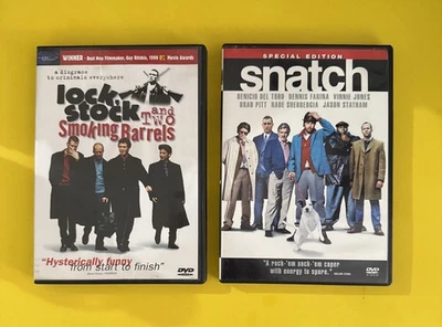 LOCK, STOCK AND TWO SMOKING BARRELS + SNATCH (DVD DOUBLE FEATURE) LIKE NEW COND - Image 1 of 4