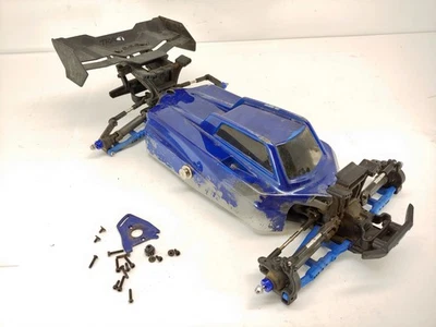 Traxxas Slash 4x4 LCG Jato Conversion 1/10 Backslash Buggy Roller Slider Chassis - Image 1 of 4