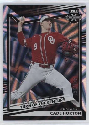 2022 Panini Elite Extra Edition Turn of the Century /122 Cade Horton #7 - Image 1 of 2