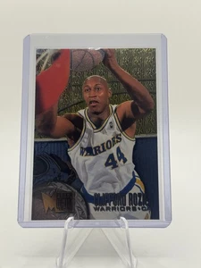 Carta Basket Fleer Metal 95-96 1996 #35 Clifford Rozier Golden State Warriors - Foto 1 di 2