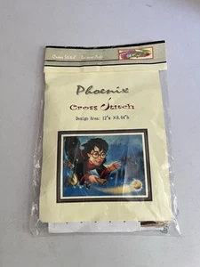 Harry Potter Cross Stitch Kit By Phoenix 12” x 8.64” - Brand New And Sealed - Picture 1 of 4