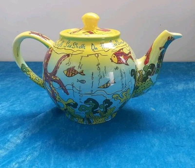 PAUL CARDEW 'SHE SELLS SEASHELLS BY THE SEASHORE' TEAPOT - Image 1 of 4