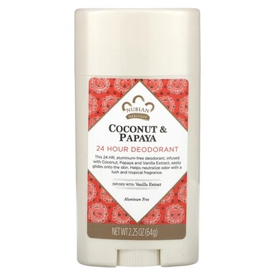 24 Hour Deodorant, Coconut & Papaya, 2.25 oz (64 g) - Image 1 of 2