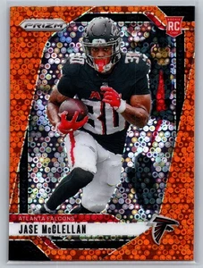 2024 Panini Prizm #342 Jase McClellan Orange Disco Prizm - Picture 1 of 2
