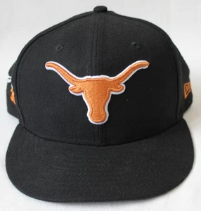 Texas Longhorns Kevin Durant #35 New Era 9Fifty Snap Back Black Cap Embroidered - Bild 1 von 9