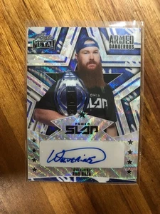 2025 Leaf Power Slap “Wolverine” Ron Bata Armed & Dangerous AUTO Blue /5 SP - Picture 1 of 2