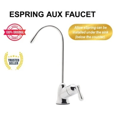 Amway eSpring Kit 100663 Auxiliary Faucet Tap Kit Water Installed Under Sink