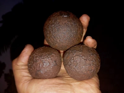 Antigua bola de cañón de hierro militar 3 1807 Evasiones francesas a Portugal Foto 1 de 4