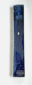2ltr Extra Long Hot Water Bottle & Plush Cover, 75x11cm, Navy - Picture 1 of 4