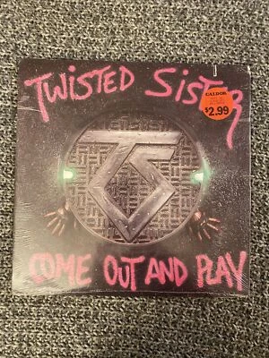 Twisted Sister Lp SEALED Come Out And Play 1985 New Original Press - Image 1 of 3