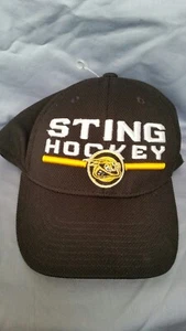 NEW REEBOK STING HOCKEY Hat Center Ice OHL Baseball Cap Flex FITTED Adult L/XL - Picture 1 of 12