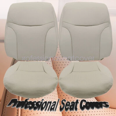 Cubierta de asiento de cuero marrón oscuro inferior y trasero para Lexus ES300 ES330 2002-2006 Foto 1 de 4