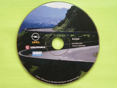 DVD NAVIGATION OPEL VAUXHALL DVD 800 NAVI EUROPA 2009 INSIGNIA MERIVA ASTRA J - Bild 1 von 2
