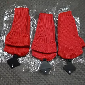 3x Golfschläger Head Cover Hybrid/Rescue Cover passt 3-9 verstellbar Etikett BRANDNEU - Bild 1 von 6