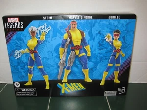 Marvel Legends X-Men Three Pack Set Strom & Jubilee & Marvel`s Forge SEALED - Picture 1 of 2