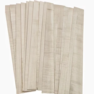 24pcs Flames Violin Rib Blanks,Maple wood Violin Side Sheets 400mm - Picture 1 of 4
