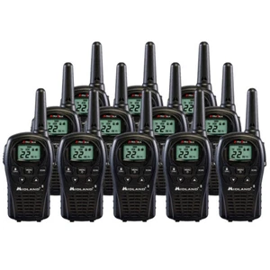 Midland LXT500VP3 FRS Two Way Radios - 12 Pack Bundle w/ Chargers - Picture 1 of 7