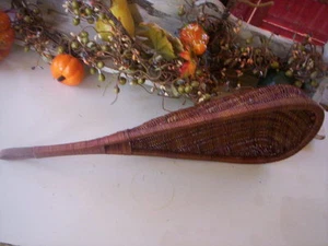 Handgefertigter Korb/Vintage Herbst Wand und Tür Trachtenkorb/Landkorb - Bild 1 von 3