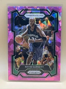 2023-24 Panini Prizm Kevin Garnett Pink Ice #183 Minnesota Timberwolves - Picture 1 of 2