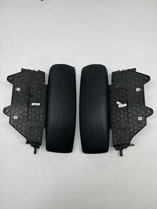 2007 2013 BMW X5 Center Console Black Leather Armrest Lid ONLY OEM 231863 - Picture 1 of 11