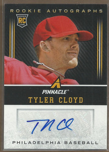 2013 Pinnacle Rookie Autographs #TC Tyler Cloyd  