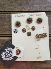 Vintage Lot Pins & patch American Legion, TPA, VFW / Lot of 9 pins