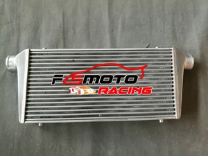 3" Inch In/Outlet Front Mount Aluminum Intercooler 600x300x76 mm Universal New - Picture 1 of 6
