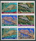 Madagaskar 1973 Reptilien Chamleons 683/88 postfrisch