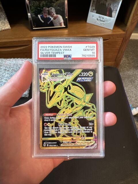 Rayquaza Vmax - TG29/TG30 - PSA 10 - Secret Rare - Silver Tempest