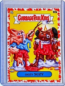 Oozy SUZY 2020 Topps Garbage Pail Kids GPK Series 2 RED #92a 19/75 - Picture 1 of 2