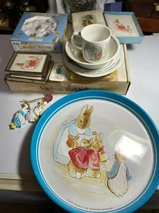 Vintage Peter Rabbit of Beatrix Potter collection Photo's,puzzle,coloring book, - Picture 1 of 11