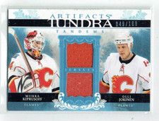 09-10 UD Artifacts Tundra Tandems  Miikka Kiprusoff--Olli Jokinen  /100  Jerseys