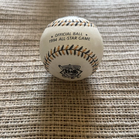 1994 Pittsburg Pirates Official All Star Baseball- 1 Baseball Cover